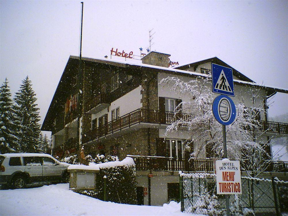 קסטיונה דלה פרסולאנה Hotel Des Alpes מראה חיצוני תמונה