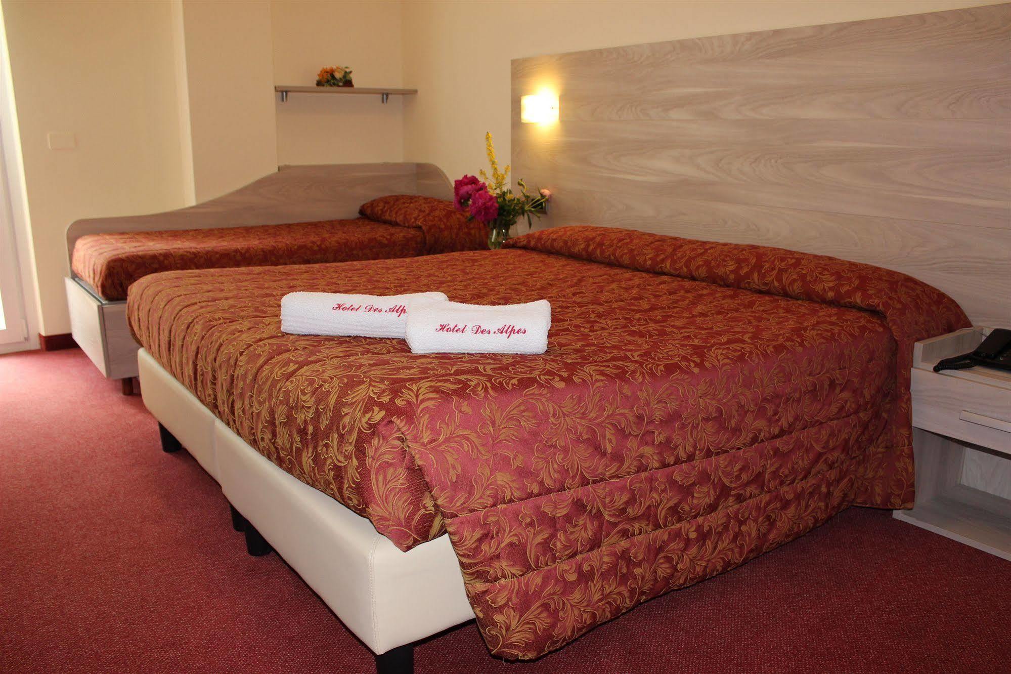 קסטיונה דלה פרסולאנה Hotel Des Alpes מראה חיצוני תמונה